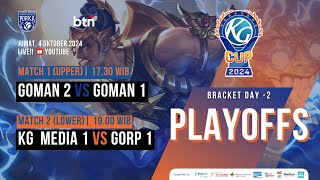 KG Cup 2024  - Playoff Bracket Mobile Legends | Week II - Day 2