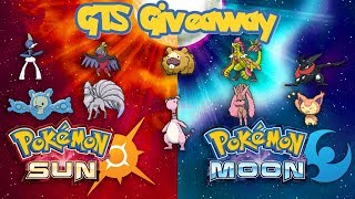 Pokémon Sun & Moon/Ultra GTS Giveaway - Shiny Moderator Picked Pokémon!