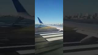 Copa Airlines 737-800 with split scimitars taking off at Boston Logan Airport