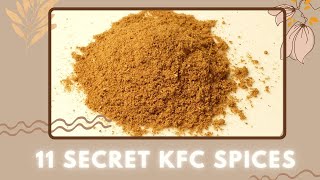 How To Make KFC Chicken Seasoning / How To Make KFC Marination | Afshan's Kitchen