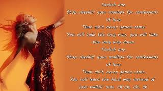 Taylor Swift - Foolish One (Taylor’s Version) (From The Vault) (Lyrics)