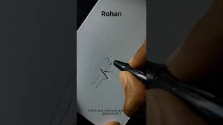 Rohan name signature style #signoartist #rsignature #paris