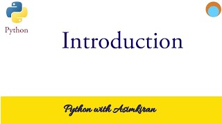 Python 1.0: Introduction