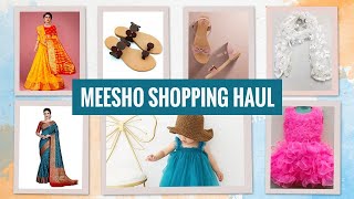 Meesho Durga Puja Special Haul 2022 | Flipkart Shopping Haul | Shopping Vlog