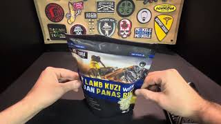 Malaysian KEMBARA ( Civilian ) Ration lamb kuzi with hujan panas rice BB 2021