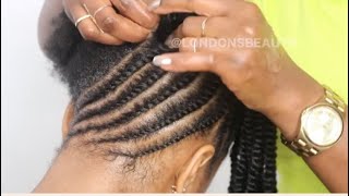 Protective Styles on Short 4C Natural Hair