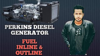 PERKINS DIESEL GENERATOR/FUEL INLINE & OUTLINE/RASHID KHAN GENERATOR #alhumdulilah