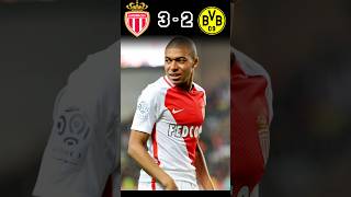 Dortmund vs AS Monaco | Mbappé Showing Magic 🔥😍 #shorts #viralshorts