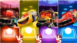 🏎 Top Car : Cruz Rami🆚️  Miss Fritter 🆚️ Tow Mater 🆚️  Lightning McQueen Coffin Dance Song Meme