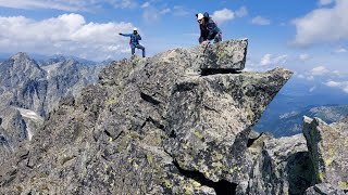 Zdobywanie Gerlacha 2655 m przez Grań Martina