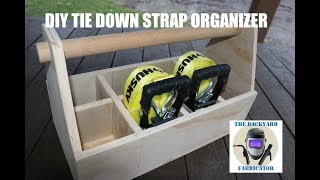 DIY Tie Down Strap Organizer