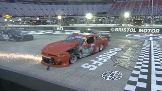 NASCAR xfinity series Bristol, McLeod Hard Hid