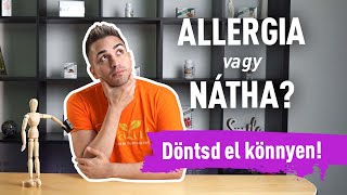 Allergia VS nátha? Így könnyen eldöntheted!