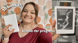 reading TEN books in a WEEK | week in my life reading vlog *tackling my kindle tbr*