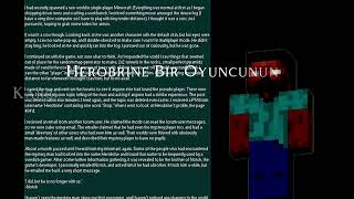 Herobrine Efsanesi İle Bilgiler