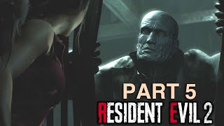 RESIDENT EVIL 2 REMAKE Tamil Walkthrough Gameplay Part 5 - TYRANT (CLAIRE)