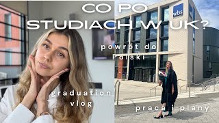 Zakończenie Studiów w Anglii 🇬🇧📚 : plany po studiach, refleksje, graduation & podsumowanie