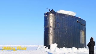 USS Hartford Emerges from the Frozen Depths