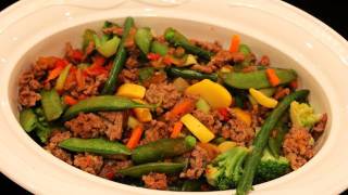 Bodybuilding Cutting Meal: Low-Carb Beef & Vegetable Stir Fry