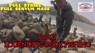 ROCK FISHING LOGENDING part 2 dengan OKUMA EPIXORE 1002S