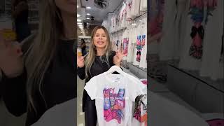 O que o Brás tem? T-Shirt a Partir de R$ 10,99 reais Fornecefor fabricante aqui no Brás 😍