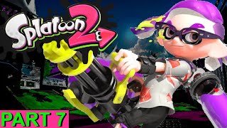 Splatoon 2 | story mode 100% playthrough part 7 | A MINI GUN!