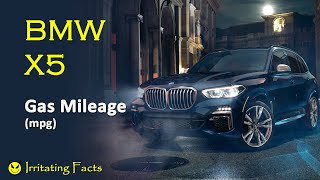 2021 BMW X5 gas mileage (mpg)