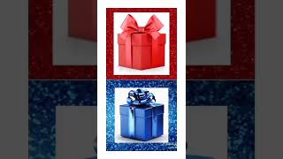 Red or Blue choose your gift @choose_gift_creation02