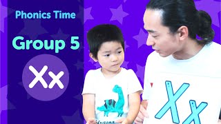 Group 5: Xx | Phonics Time with Masa and Junya | Made by Red Cat Reading