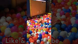 Funmode 😃 with Hiyan at Indoor playground #shorts -kid’s Activity | Hiyan’s vlog | Hiyan & Mommy