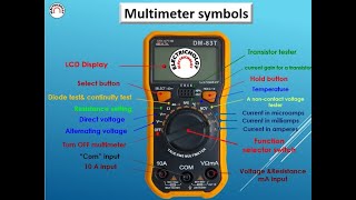 Multimeter-Multimeter Basics-How to use multimeter