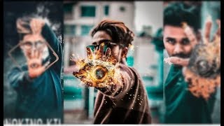 PicsArt camera fire ball photo editing tuturial || step by step || amazing editing || nadim creation