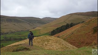 Two Days Solo On Kinder Scout | Hiking Alone In Winter