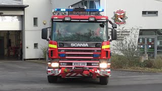 Norfolk Fire & Rescue Service - Carrow Reserve HRP Turnout 16-01-2022