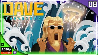 08 |EL RETO GOURMET DE 🌊VINCENT | DAVE THE DIVER 🤿🐟🎣🍣🧜 Gameplay Español