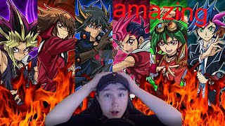 Yu-Gi-Oh! All Openings 1-6 REACTION! (Gx, D5, zexal and more!) AMAZING!