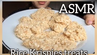 ASMR Rice Krispies treats (Whispering) | Eating Show