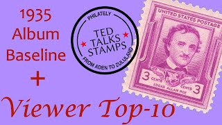 1935 Postage Stamp Album Baseline and Viewer Top-10 [Ep. 87]