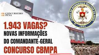 Comandante-geral do CBMPA publica informação sobre o concurso do Corpo de Bombeiros Militar do Pará