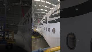 Un dia en mi trabajo, aerolinea QANTAS AUSTRALIA Hangar 96, Sydney #shorts #short