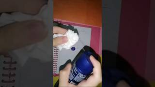 #perfume and ink remove experiment real and fake #shorts #viral #tranding #shorts