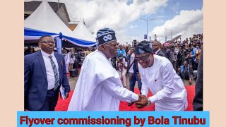 Flyover commissioning in Port Harcourt by the President-elect Bola Ahmed Tinubu