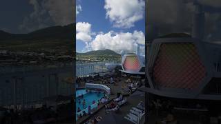 Imagine your cruise ship just pulled up to Port in Saint Kitts #travel #cruising