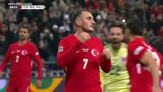 Kerem Aktürkoğlu yn methu o'r smotyn! | Türkiye 0-0 Cymru | Cynghrair y Cenhedloedd UEFA