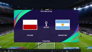 [ POLAND  VS  ARGENTINA  ]  FIFA WORLD CUP 2022  / 3 POINT MACTH / AGUERO / MESSI /