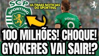 🟢💥NEGÓCIO DO ANO! JUVENTUS FAZ LOUCURA POR GYOKERES! VEJA O VALOR! NOTÍCIAS SPORTING CLUBE PORTUGAL