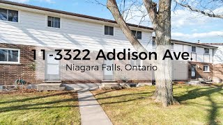 11-3322 Addison Ave. Niagara Falls, Ontario