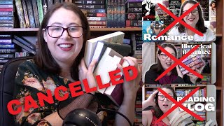 BOOKS I READ FROM CANCELLED VIDEOS (reading vlog, romance books, ya fantasy, historical romance)