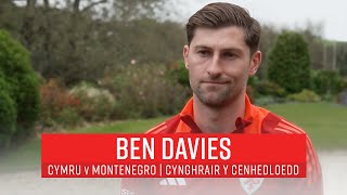 Ben Davies | Cymru v Montenegro | Cynghrair y Cenhedloedd UEFA Nations League