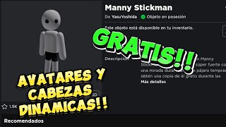 CONSIGUE 14 AVATARES Mas 15 Cabezas DINAMICAS Totalmente GRATIS YA!!!